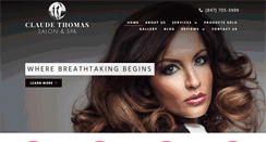 Desktop Screenshot of claudethomassalon.com