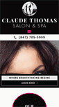 Mobile Screenshot of claudethomassalon.com